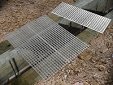Grelha electrossoldada metálica para protecção de abertura de escavação de parede moldada Grelha electrossoldada metálica para protecção de abertura de escavação de parede moldada